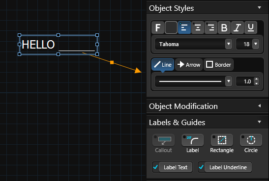 Call Out Font Color Tools