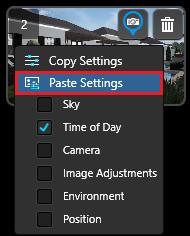 Video Mode Paste Time of Day