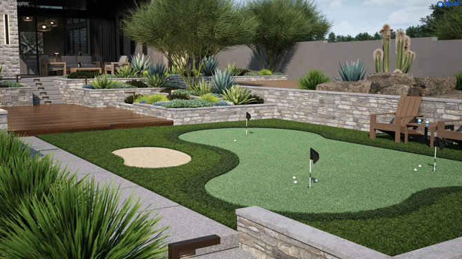 Vip3D Putting Green