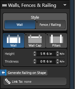 Walls Stage Options