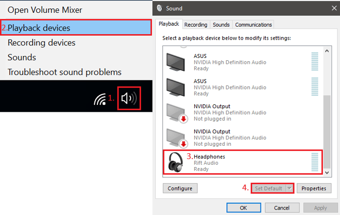 Windows 10_Oculus Sound