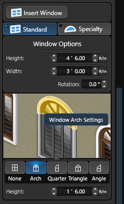 Windows Arch Top