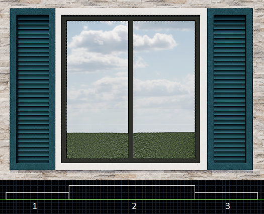 Windows Create Shutter 2D