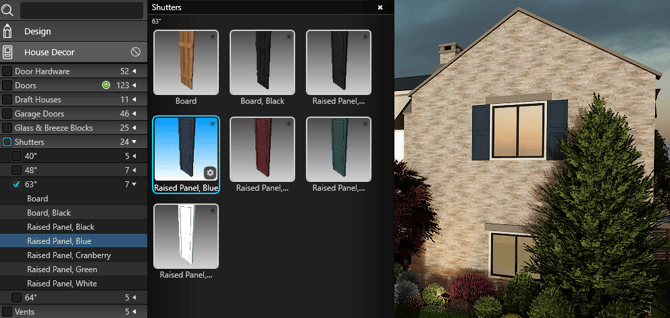 Windows Shutters House Decor