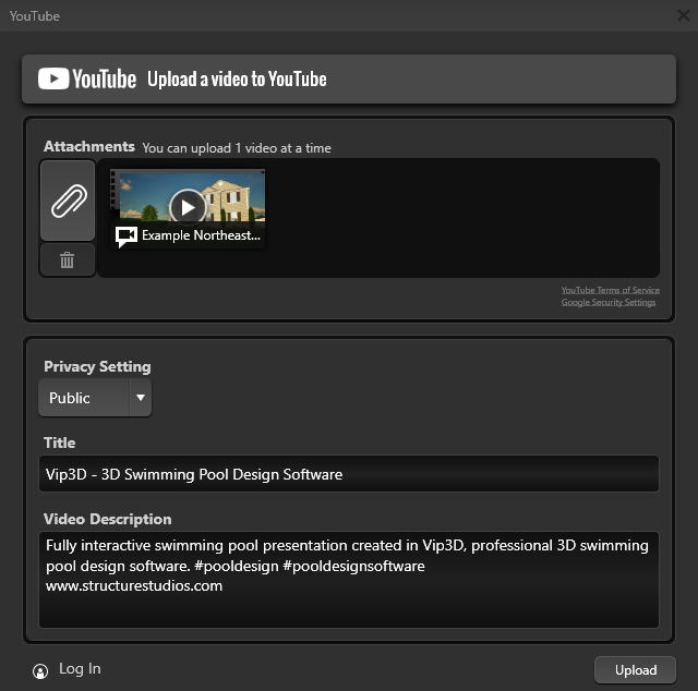 YouTube Upload Confirmation