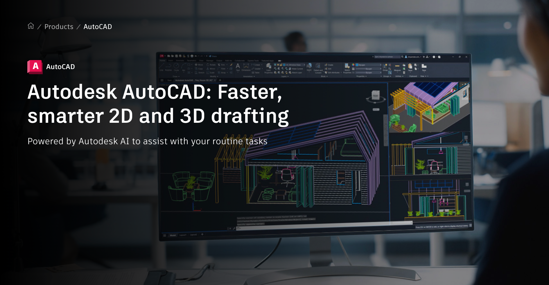 AutoCAD homepage