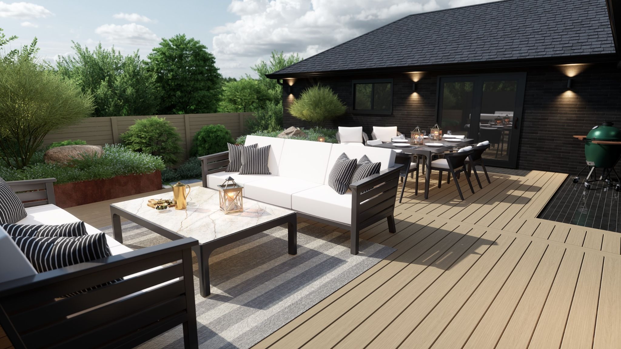 Exterior of a house desiged on Vip3D
