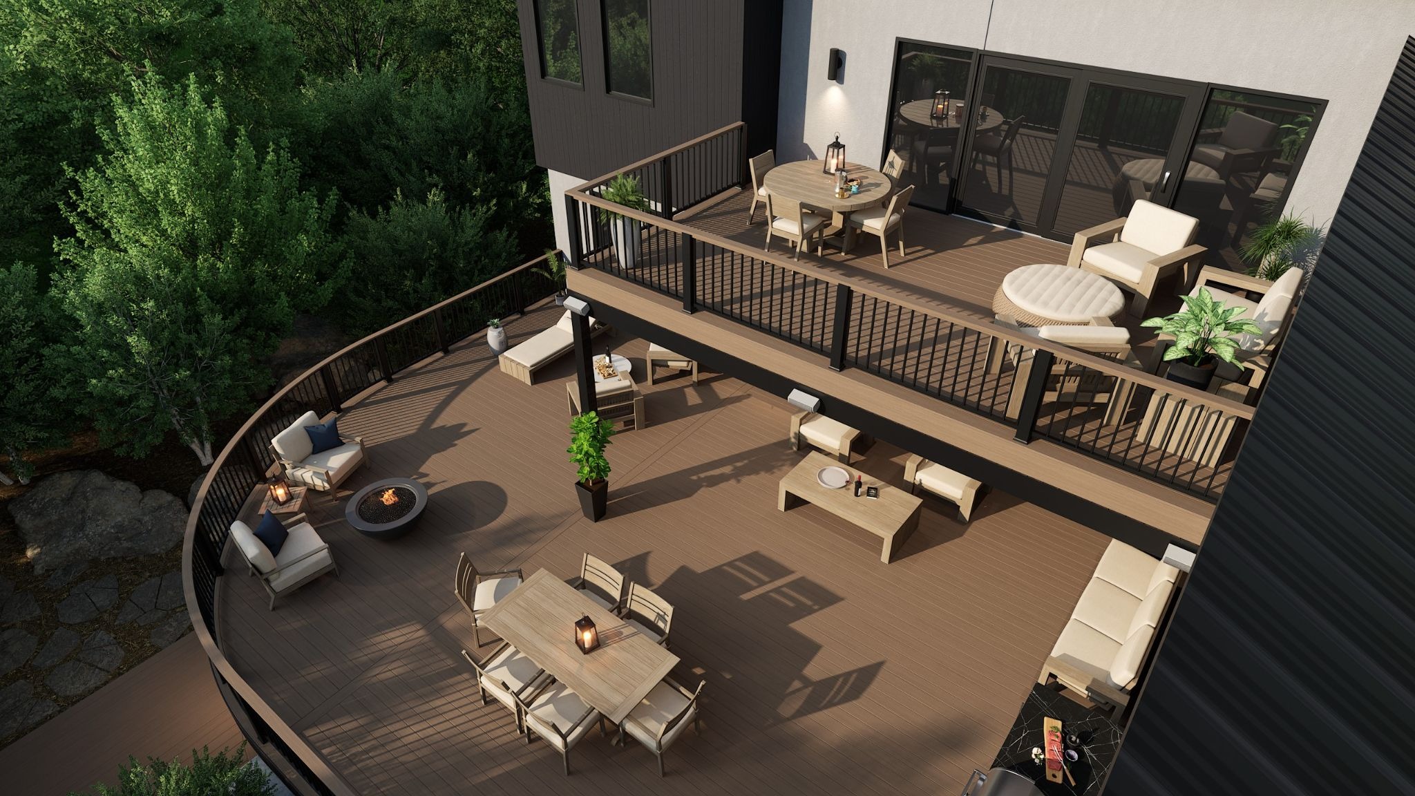 Exterior of a house desiged on Vip3D