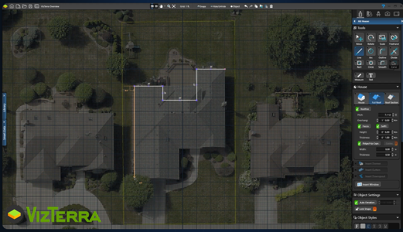 View of the VizTerra tool