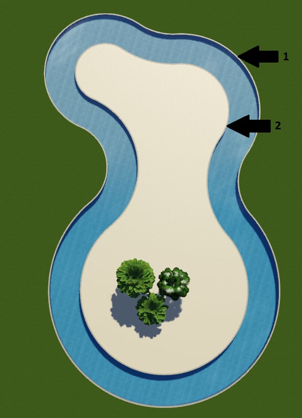 Draw a Lazy River Pool