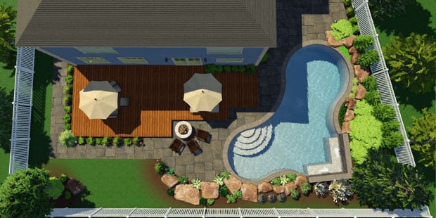 3D Pool and Landscape Design Software