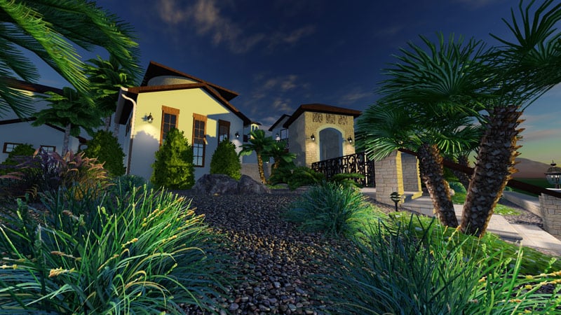 3D Pool and Landscape Design Software Topographic Terrain