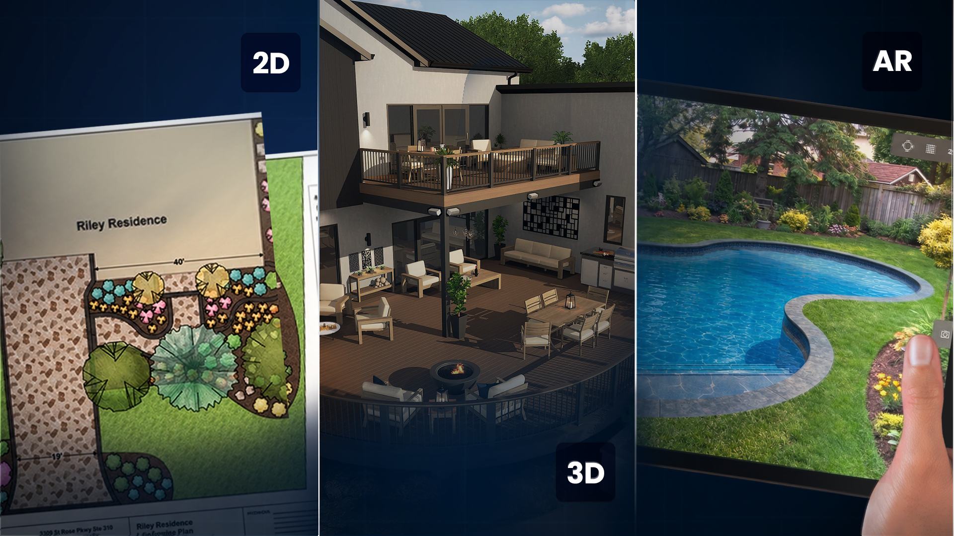 2D, 3D, or AR: The Right Tool for Each Landscape Design Stage