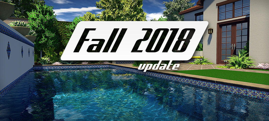Fall 2018 Update: Carvings, Pool Lips, and Pool Coves