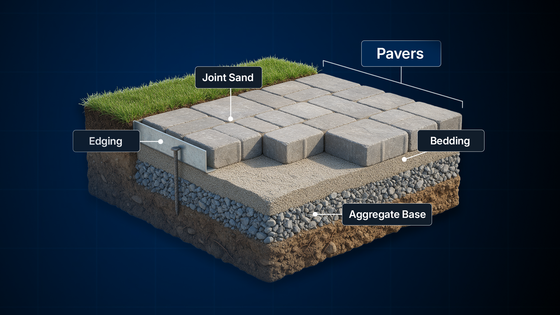 Paver Calculator: Estimate Pavers, Base, Sand and Edging