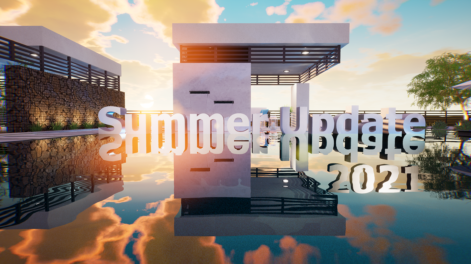 Summer 2021: Ray Tracing, Dynamic Water, and Expanded Library