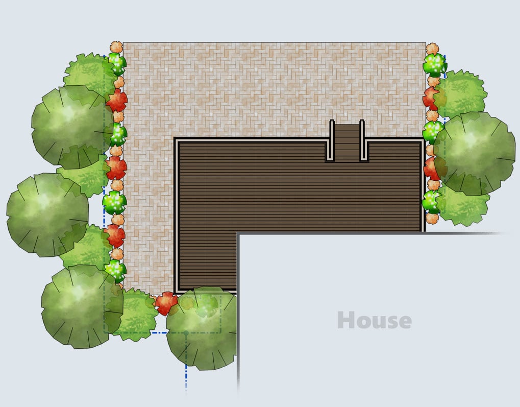 VizTerra Landscape Design Measurements